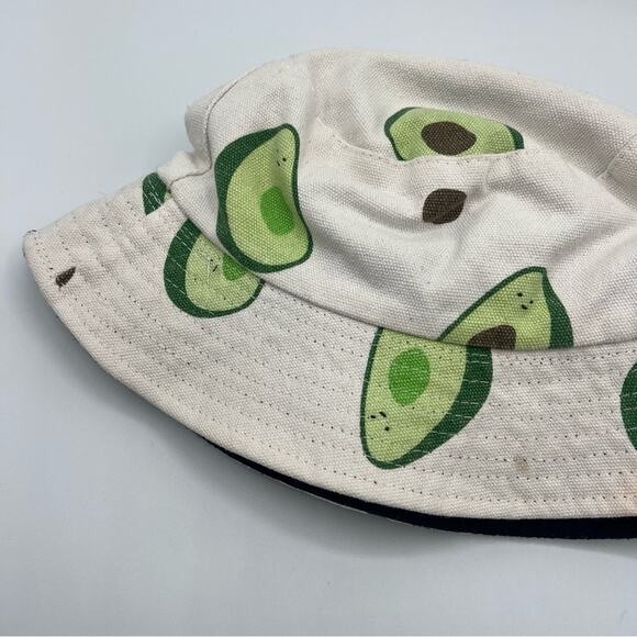 Bundle of 4 Rave Festival Bucket Hats Mushrooms Checkered Reflective Avocado - Picture 12 of 12